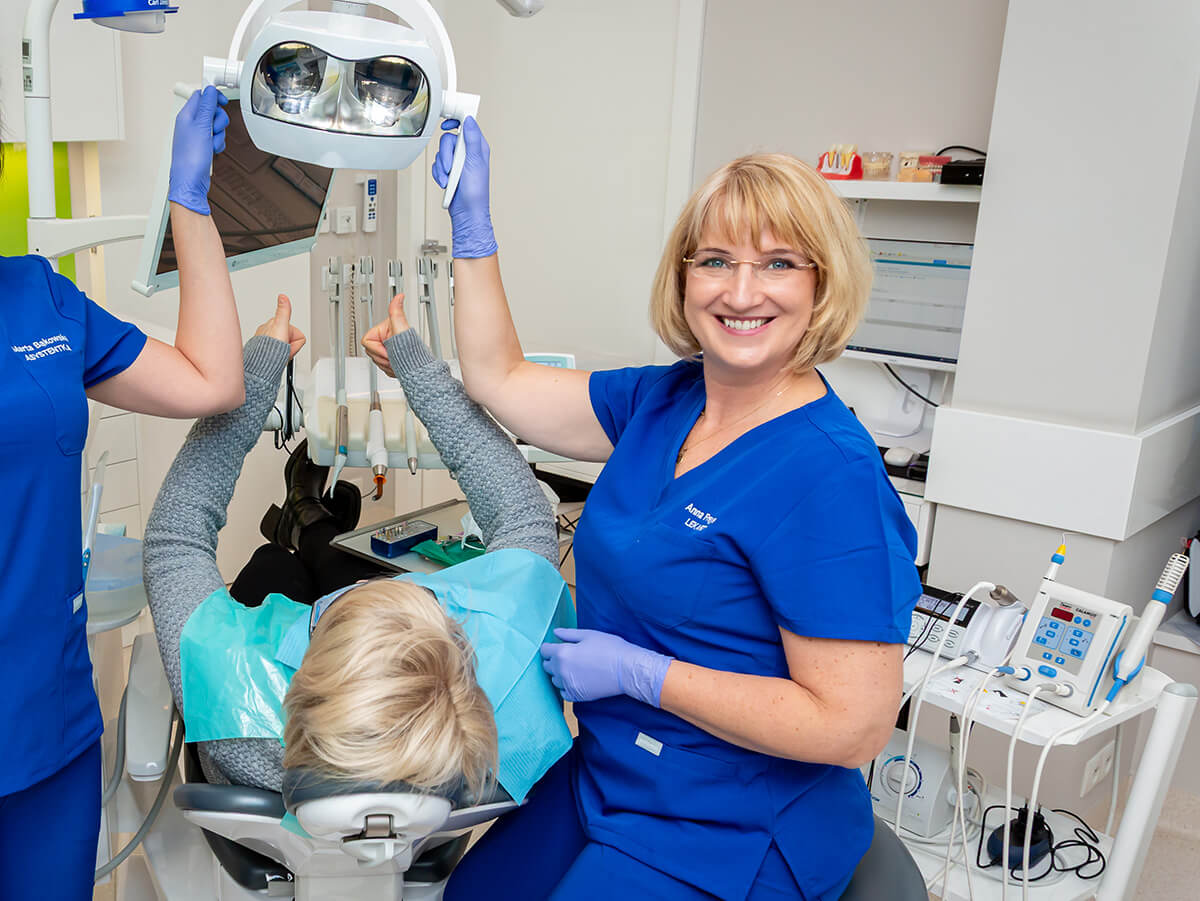 Leczenie kompleksowe - zdjęcie na Stomatologia Skrzat
